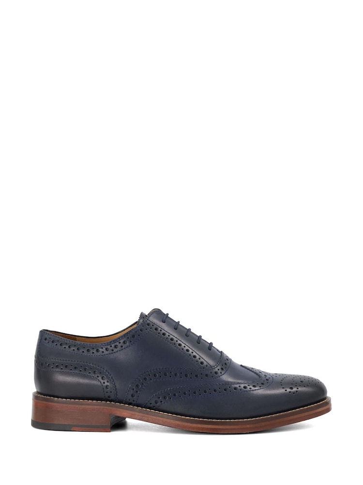 Bleu - Dune London Sadwell Brogues - Image 1 sur 5