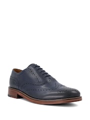 Bleu - Dune London Sadwell Brogues - Image 2 sur 5