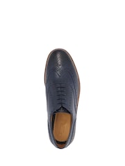 Bleu - Dune London Sadwell Brogues - Image 4 sur 5