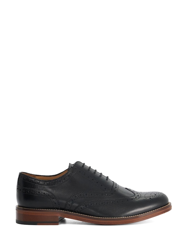 Noir - Dune London Sadwell Brogues - Image 1 sur 5 Noir - Dune London Sadwell Brogues - Image 1 sur 5