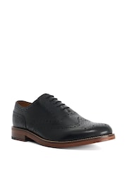 Noir - Dune London Sadwell Brogues - Image 2 sur 5