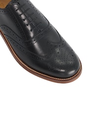 Noir - Dune London Sadwell Brogues - Image 5 sur 5