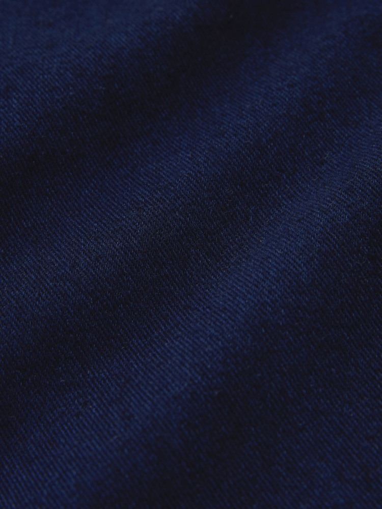 Dark Blue Denim Jersey Flare Leggings - Image 6 of 6