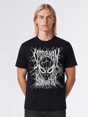 Brands In Black Marvel Spider-Man Brand New Day Mono Web T-Shirt - Image 1 of 5