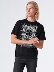 Brands In Black Marvel Spider-Man Brand New Day Mono Web T-Shirt - Image 2 of 5