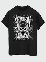 Brands In Black Marvel Spider-Man Brand New Day Mono Web T-Shirt - Image 3 of 5