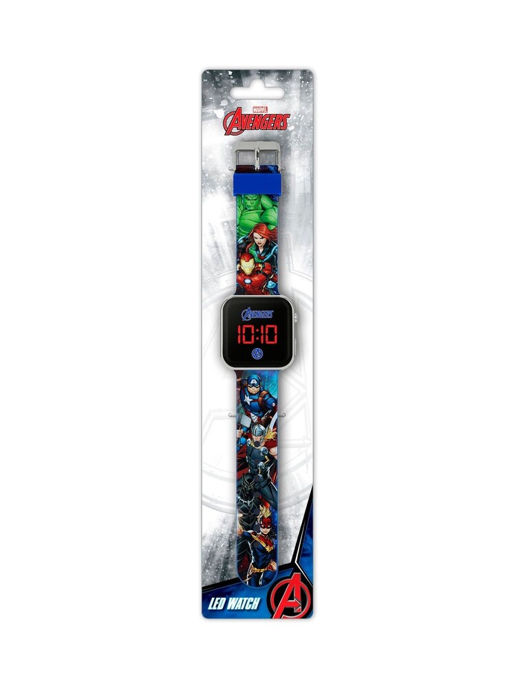 Peers Hardy Disney Marvel Avengers Blue Strap LED Watch - Image 4 of 4