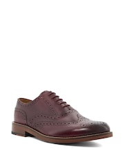 Rouge - Dune London Sadwell Brogues - Image 2 sur 5