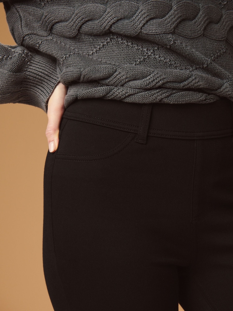 Noir - Leggings Jersey Denim - Image 4 of 6