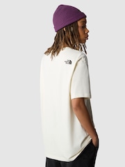 The North Face White Oversized Simple Dome 100% Cotton T-Shirt - Image 3 of 5