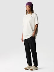 The North Face White Oversized Simple Dome 100% Cotton T-Shirt - Image 4 of 5