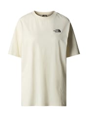 The North Face White Oversized Simple Dome 100% Cotton T-Shirt - Image 5 of 5