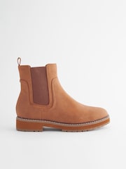 Tan Brown Regular/Wide Fit Forever Comfort® Chelsea Ankle Boots - Image 2 of 7