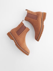 Tan Brown Regular/Wide Fit Forever Comfort® Chelsea Ankle Boots - Image 3 of 7