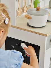 JoJo Maman Bébé White Henley Wooden Play Kitchen - Image 11 of 12