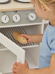 JoJo Maman Bébé White Henley Wooden Play Kitchen - Image 9 of 12