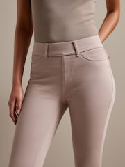 Mauve Pink Jersey Denim Leggings - Image 3 of 6