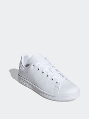 adidas Originals White Junior Stan Smith Trainers - Image 7 of 8