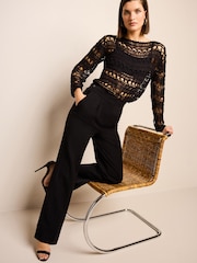 Schwarz - Hourglass Hose in Tailored Fit - Image 1 of 7