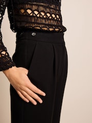 Black Tailored Hourglass Trousers - Image 8 of 10