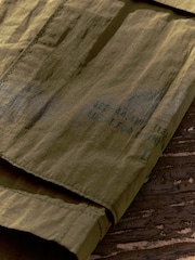 Fashion Cargo Khaki Green Utility Swim Shorts - Image 9 of 11