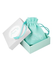 Beaverbrooks Children’s Mini B Silver Heart Earrings - Image 3 of 5