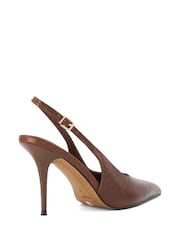 Dune London Brown Cai Slingbacks - Image 3 of 5