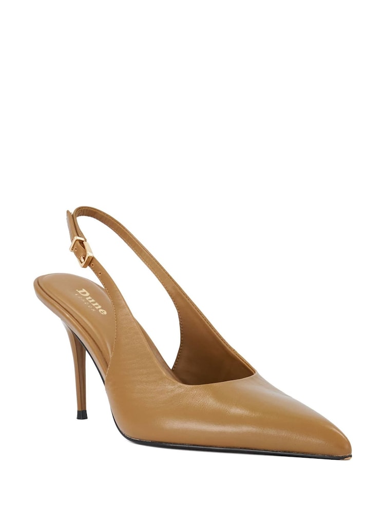 Dune London Natural Cai Slingbacks - Image 2 of 5 Dune London Natural Cai Slingbacks - Image 2 of 5