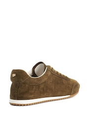 Dune London Olive Green Elora Trainers - Image 3 of 5