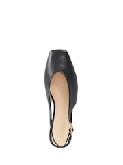 Dune London Black Heartbeat Ballet Pumps - Image 4 of 5