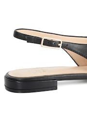 Dune London Black Heartbeat Ballet Pumps - Image 5 of 5