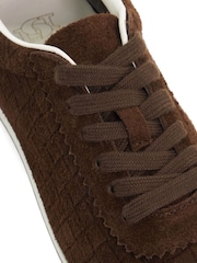 Dune London Brown Elora Trainers - Image 5 of 5