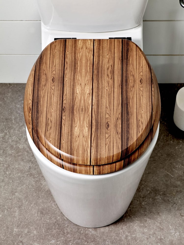 Natural Bronx Antibacterial Toilet Seat - Image 1 of 3