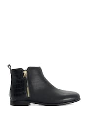 Dune London Black Pandya Ankle Boots - Image 1 of 5