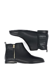 Dune London Black Pandya Ankle Boots - Image 5 of 5