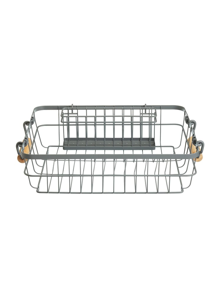 Grey Cutlery Drainer - Image 2 of 2 Grey Cutlery Drainer - Image 2 of 2