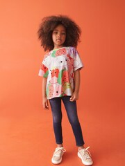 Czerwony/fioletowy - Squishmellows T-Shirt (5-12yrs) - Image 2 of 8