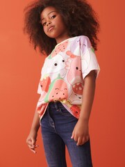 Czerwony/fioletowy - Squishmellows T-Shirt (5-12yrs) - Image 4 of 8