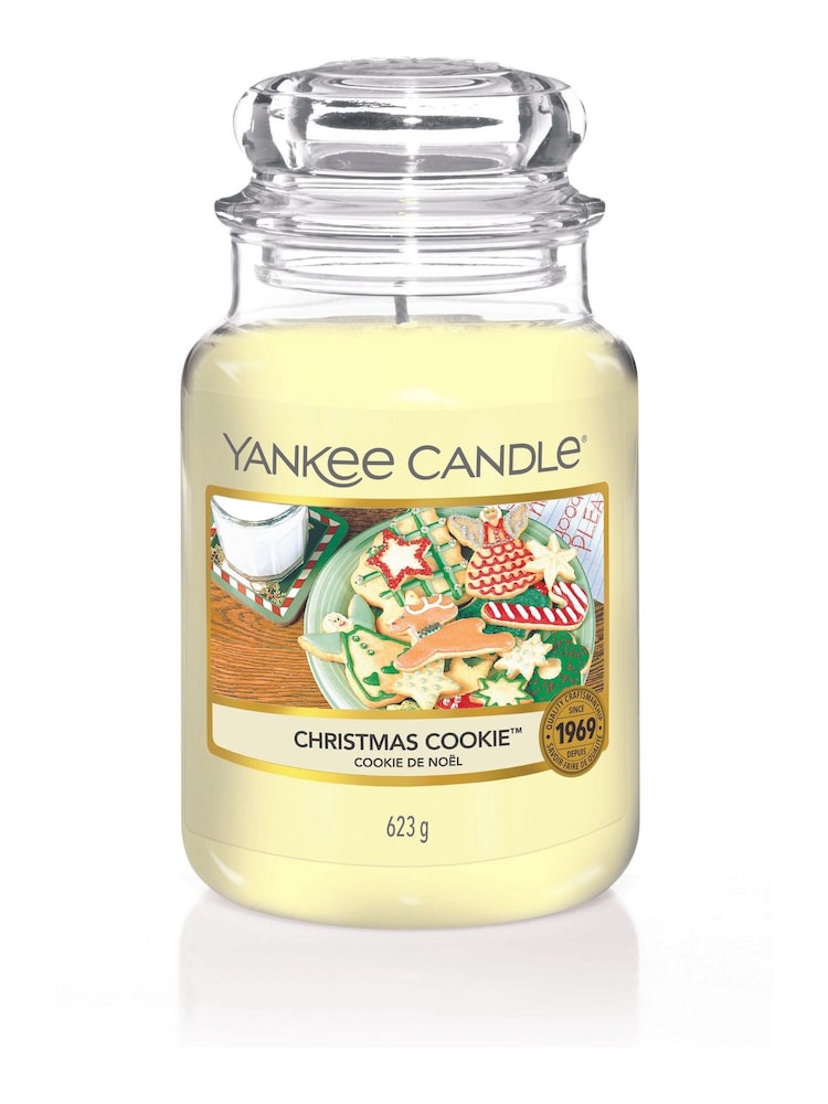 Yankee Candle Yellow Classic Jar Christmas Cookie Scented Candle - Image 3 of 3