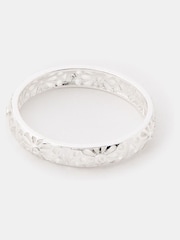 Accessorize 925 Sterling Silver Filigree Band Ring - Image 1 of 2