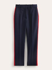 Boden Blue Kew Side Stripe Trousers - Image 6 of 6