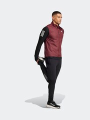 adidas Red Own the Run Gilet - Image 4 of 7