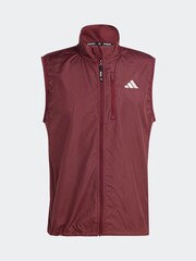 adidas Red Own the Run Gilet - Image 7 of 7