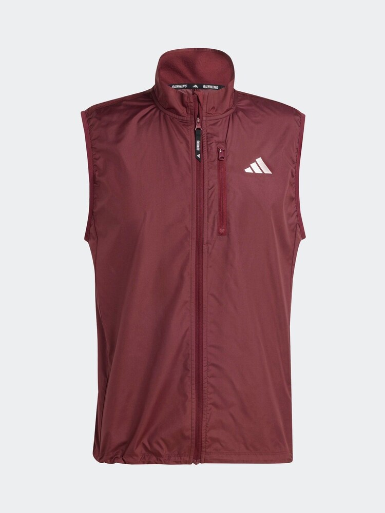 adidas Red Own the Run Gilet - Image 7 of 7