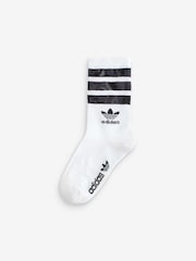 adidas Black Camo Crew Socks 2 Pack - Image 3 of 6