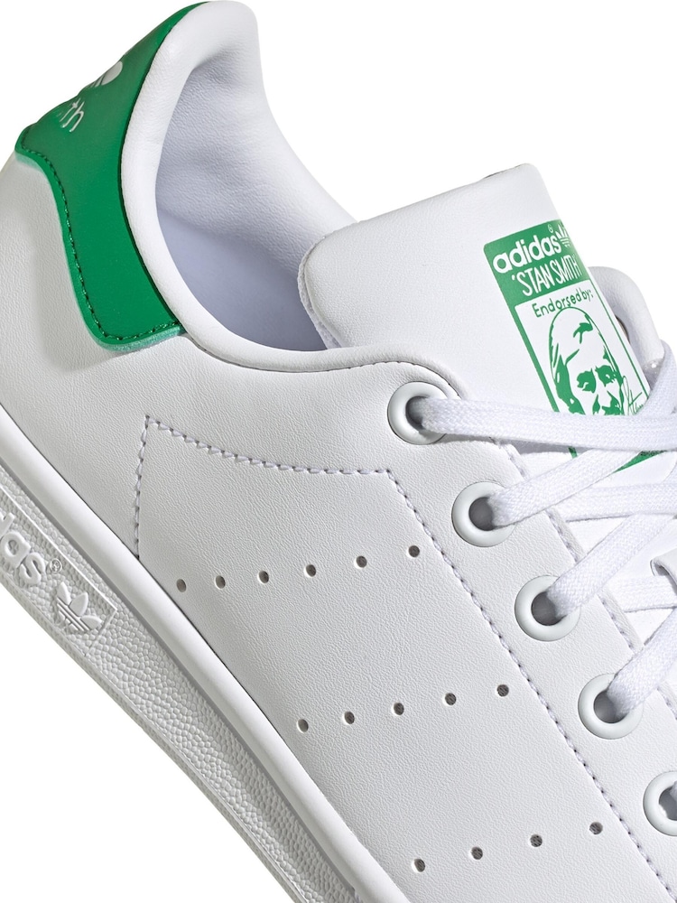 adidas Originals Stan Smith Junior Trainers - Image 2 of 9