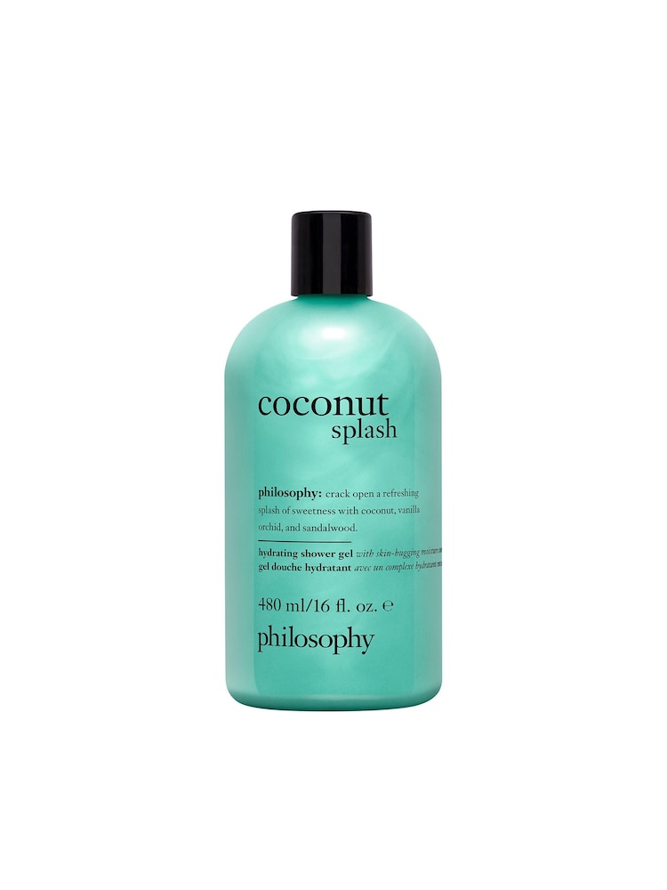 Philosophy Hydrating Shower Gel Coconut Splash 480ml - Image 1 of 5 Philosophy Hydrating Shower Gel Coconut Splash 480ml - Image 1 of 5