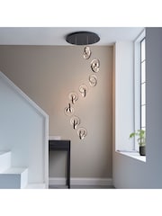 Gallery Home Black Cluster Light Dawson Pendant Ceiling Light - Image 1 of 7