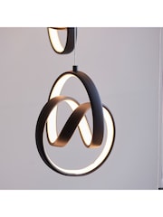 Gallery Home Black Cluster Light Dawson Pendant Ceiling Light - Image 3 of 7