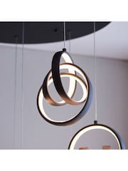 Gallery Home Black Cluster Light Dawson Pendant Ceiling Light - Image 4 of 7